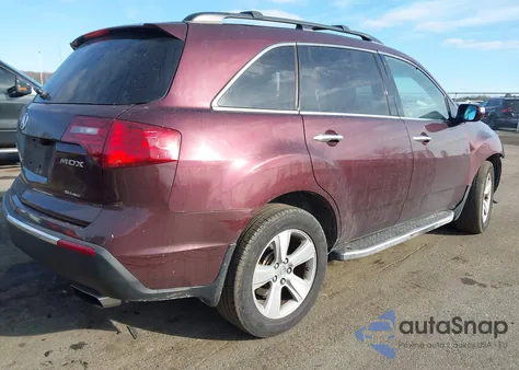 2010 Acura Mdx z USA, uszkodzony, nr VIN 2HNYD2H28AH534024